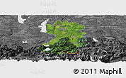 Satellite Panoramic Map of Bad Tölz-Wolfratshausen, desaturated