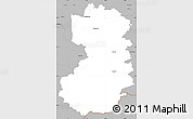 Gray Simple Map of Bad Tölz-Wolfratshausen