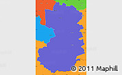 Political Simple Map of Bad Tölz-Wolfratshausen