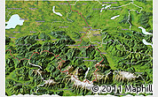 Satellite 3D Map of Berchtesgadener Land