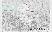 Silver Style 3D Map of Berchtesgadener Land