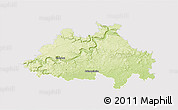 Physical 3D Map of Eichstätt, cropped outside