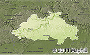 Physical 3D Map of Eichstätt, darken