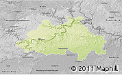 Physical 3D Map of Eichstätt, desaturated