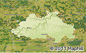 Physical 3D Map of Eichstätt, satellite outside