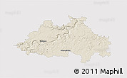 Shaded Relief 3D Map of Eichstätt, single color outside