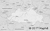 Silver Style 3D Map of Eichstätt