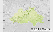 Physical Map of Eichstätt, lighten, desaturated