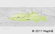 Physical Panoramic Map of Eichstätt, lighten, desaturated