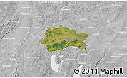 Satellite 3D Map of Fürstenfeldbruck, lighten, desaturated