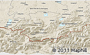 Shaded Relief 3D Map of Garmisch-Partenkirchen