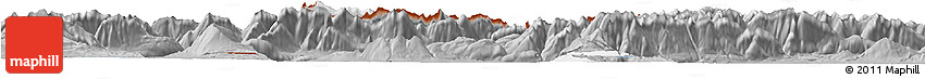 Gray Horizon Map of Garmisch-Partenkirchen