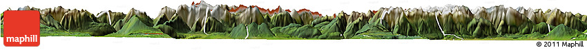 Satellite Horizon Map of Garmisch-Partenkirchen