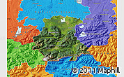 Satellite Map of Garmisch-Partenkirchen, political outside