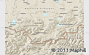 Shaded Relief Map of Garmisch-Partenkirchen