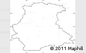 Blank Simple Map of Garmisch-Partenkirchen, cropped outside, no labels