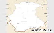 Classic Style Simple Map of Garmisch-Partenkirchen