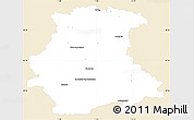 Classic Style Simple Map of Garmisch-Partenkirchen, single color outside