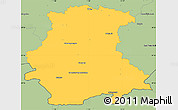 Savanna Style Simple Map of Garmisch-Partenkirchen