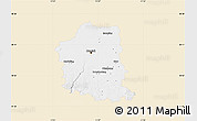 Classic Style Map of München, single color outside