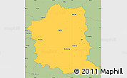 Savanna Style Simple Map of München