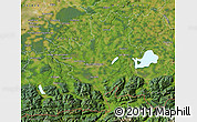Satellite Map of Rosenheim