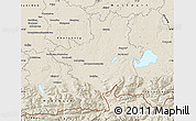 Shaded Relief Map of Rosenheim