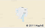 Classic Style 3D Map of Starnberg, single color outside