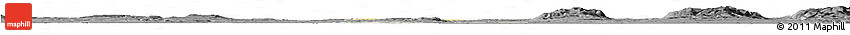 Physical Horizon Map of Starnberg, darken, desaturated