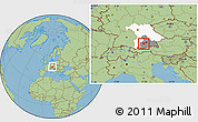 Savanna Style Location Map of Starnberg, highlighted parent region, highlighted grandparent region