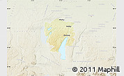 Physical Map of Starnberg, lighten