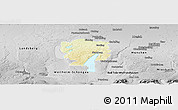Physical Panoramic Map of Starnberg, desaturated