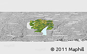 Satellite Panoramic Map of Starnberg, lighten, desaturated