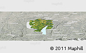Satellite Panoramic Map of Starnberg, lighten, semi-desaturated