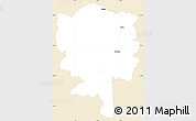 Classic Style Simple Map of Starnberg, single color outside