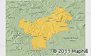 Savanna Style 3D Map of Bayreuth