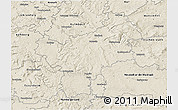 Shaded Relief 3D Map of Bayreuth