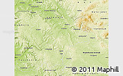 Physical Map of Bayreuth