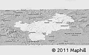 Gray Panoramic Map of Bayreuth