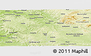 Physical Panoramic Map of Bayreuth