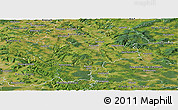 Satellite Panoramic Map of Bayreuth