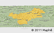 Savanna Style Panoramic Map of Bayreuth