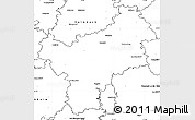 Blank Simple Map of Bayreuth