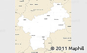 Classic Style Simple Map of Bayreuth