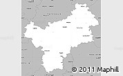 Gray Simple Map of Bayreuth