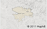 Shaded Relief 3D Map of Coburg, lighten, semi-desaturated