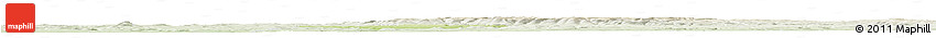 Physical Horizon Map of Coburg, lighten