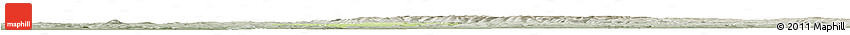 Physical Horizon Map of Coburg, semi-desaturated