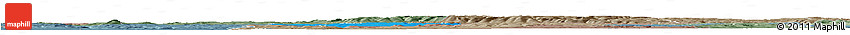 Political Horizon Map of Coburg, semi-desaturated