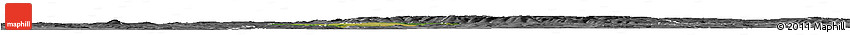 Satellite Horizon Map of Coburg, desaturated